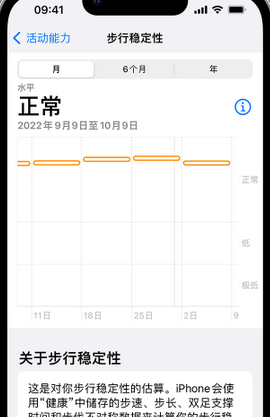 红岗iPhone手机维修如何在iPhone开启'步行稳定性通知'