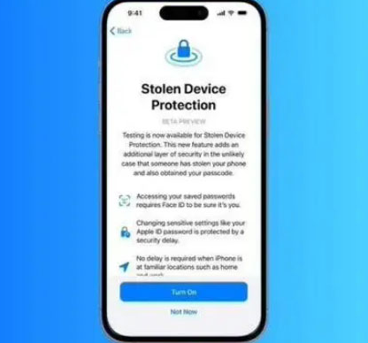 红岗苹果授权维修店分享被盗设备保护功能开启方法 