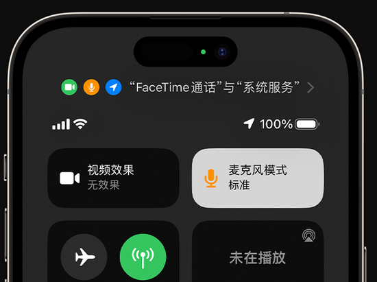 红岗苹果授权维修网点分享iPhone在通话时让你的声音更清晰 